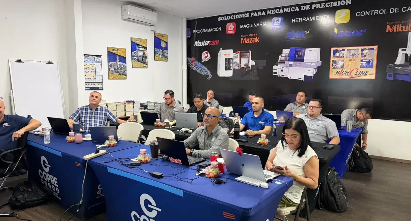 Capacitación técnica en tornos suizos en Costa Rica | COPRE